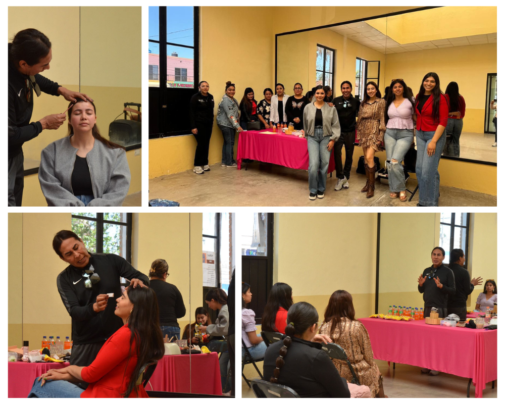 Concluye Taller de Auto-Maquillaje nivel principiante en la Casa de la Cultura de Poanas